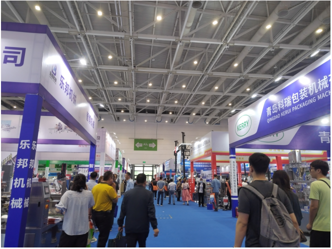 yl8cc永利給袋式包裝機廠家展會(hui) 現場